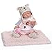 Produktbild NPK Collection Reborn Baby Doll-Weich Silikon Vinyl 21inch 52 cm magnetisch Mund lebensechte Boy Girl Mädchen Spielzeug Braun bär Puppen schlafen geschlossen
