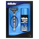 Gillette Mach3 Razor and 75 ml Extra Comfort Shaving Gel Gift Set for Men