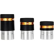 Svbony Ocular 4mm, Recubrimiento Completo HD Oculares Lente Asférica Gran Angular de 62 Grados, 1,25 Accesorios para Telescopios con Rosca de Filtro para Observación Planetaria de la Luna Júpiter