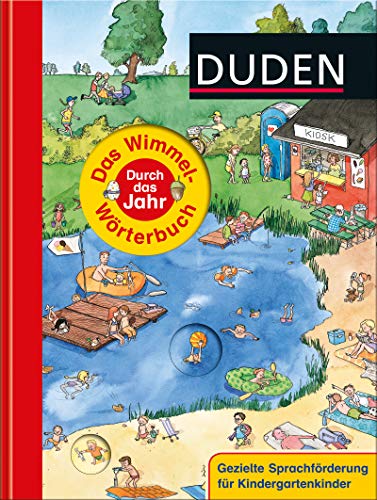 Duden - Das Wimmel-Wörterbuch - Durch das Jahr (DUDEN Pappbilderbücher 36+ Monate)