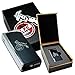 Produktbild 1. FC Köln Luxus Feuerzeug schwarz/silber in Geschenkbox "Hennes" - plus gratis Aufkleber forever Köln