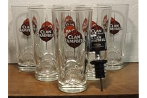 TIGREBOCK 6 Verres Clan Campbell 17CL Evase+1 PISSETTE