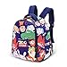 Produktbild AM Kindergarten Tasche Jungen und Mädchen Cartoon Rucksack, Individuell 4–7 Jahre Zoo Kinder Schule Tasche.