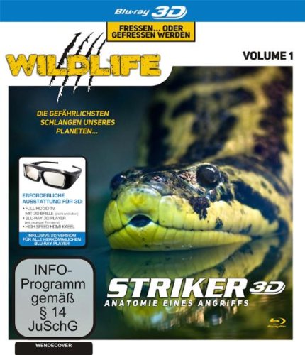 Preisvergleich Produktbild Wildlife 1 - Striker 3D (Blu-ray)