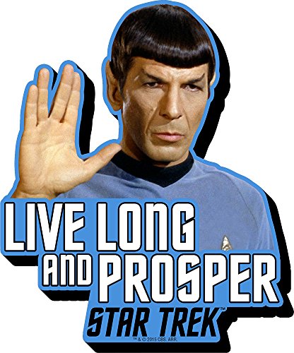 Preisvergleich Produktbild Aquarius Star Trek Spock Quote Funky Chunky Magnet by Aquarius