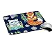 Produktbild RADANYA Mauspad Digital Floral Tier Gedruckt Blau Anti-Rutsch-Designer-Mauspad 7,2 X 8