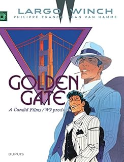 jaquette livre Largo Winch - tome 11 - Golden Gate (grand format)