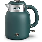 Briz BR1040 Retro Yeşil Su Isıtıcı &Ccedil;elik Kettle