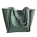 Produktbild VENMO Frauen zwei Stück Schultertasche Griff Taschen Mode Kuriertaschen Handtaschenbeutel (Green)