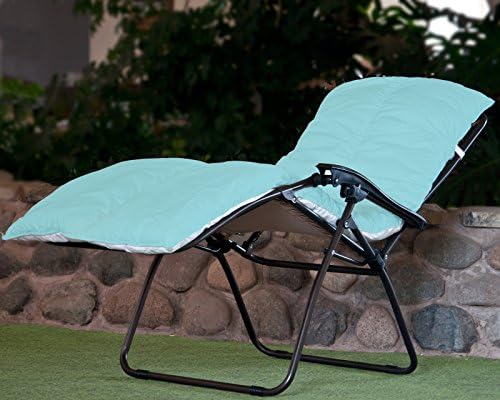 Multi-purpose Sun Lounger Topper Cushion/Sleeping Mat in Sky Blue - Ideal for Festival Goers and Camping Holidays