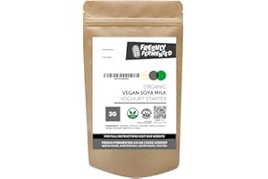 GOOD GUT TRIBE Freshly Fermented - Certified Organic Thermophilic Vegan Soya Yoghurt Starter