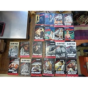 Lot de 20 livres de Alain Page Sentimental Mr Calone / L'incorruptible M. Calone / En attendant Calone / Libre échange / Nuit Rouge / Le grappin / Le temps de mourir / La gueule d'un autre / une bière pour Calone Atomes de poche / quand passe Calone / un piège pour Calone pas de vacances pour Calone / Un diplomate nommé Calone / Un cerveau pour Calone / Orages sur calone / Défense d'Obéir / Merci Mr Calone / Horizon Noir /