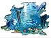 Produktbild Hai Meer Hai Fisch Wandtattoo Wall sticker Kinderzimmer Geschenk