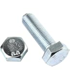 NUZBCPETR Sechskantschrauben M12x1.25x25mm - Flanschkopf Feingewinde Stahl