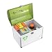 Produktbild AZDENT Handled Storage Box Locking Medicine Box Cabinet Container (Double Layer)