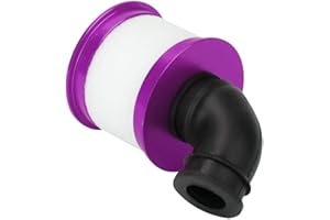 DRFEIFY Filtro Aria RC, Lega Universale RC Filtro Aria Auto Telecomando Spugna Aspirazione Grande 1: 10 Accessorio Filtro Aria RC(Viola) Accessori per automodelli