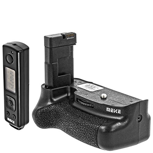 Poign  e vertical batterie pour nikon avec d5500 2 4 gHz d  clencheur    distance avec fonction minuteur et infusion intervalle fonction meike mK-d5500 pro
