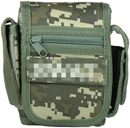 New Outdoor Tactical Pockets Small Square Military Fans Tool Bag Waist Pack Wallet Mobile Pouch (ACU Digital)