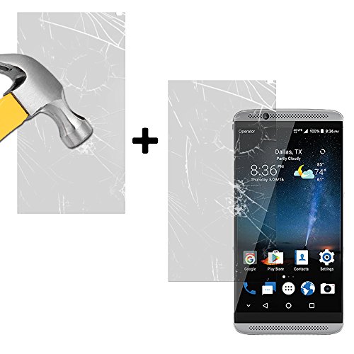 BeCool® - Pack [2 Stück] Panzerglas Displayschutzfolie für ZTE Axon 7, 9H Härte, Anti-Kratzen, Anti-Öl, Anti-Bläschen