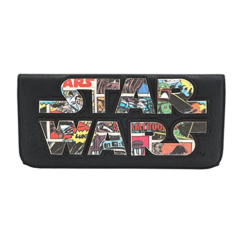 Preisvergleich Produktbild Star Wars Geldbörse Comic Logo Loungefly 20x10x2cm schwarz