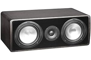 Canton Ergo 655 Center 2.5-Wege Bassreflex Center-/Kompaktlautsprecher (110/160 Watt) schwarz