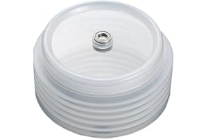 TOOLOFLIFE Seghe a tazza e sega: coperchio per collettore di polveri a soffitto, ciotola tazza per protezione antipolvere