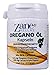 Produktbild Zane Hellas Oregano Öl Kapseln - Softgels. 25% Oregano Öl. Konzentrat 4:1. Versorgt 108 mg Carvacrol pro Kapsel. 86% Carvacrol. 60 Kapseln mit Reinem Oregano Öl und Bio-Natives Olivenöl Extra.