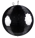 Bola de espejo de 30 cm Negro