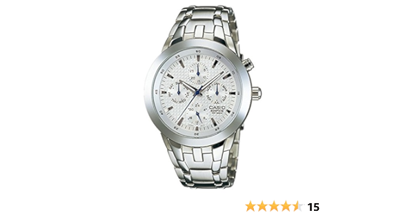 Buy Casio Edifice Analog White Dial Men's Watch - EFA-312D-7AVDF (ED153) at  Amazon.in