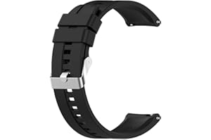 INF Pasek kompatybilny z Huawei Watch GT2/GT3, inne zegarki sportowe o szerokości 22 mm, sportowy pasek z silikonu, pasek do zegarka z wieloma otworami wentylacyjnymi