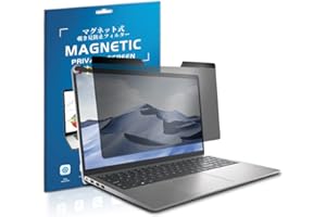 HaruYo Magnético Filtro de Privacidad Premium para 15.6 Pulgadas Laptops, Anti Glare Anti Espía Privacy Protector de Pantalla, Extraíble Widescreen Privacidad Filtro para 15.6" (16 : 9) Ordenador