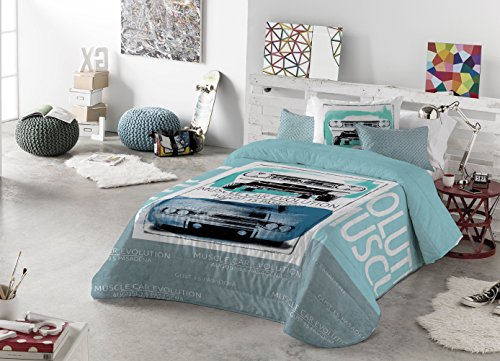 Casa Creativa COLCHA BOUTI + Cojín decorativo HAMILTON (200X270) cama de 105 (ANTILO)