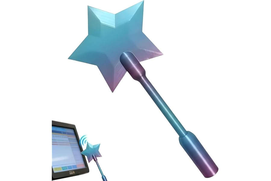 Credit Card Wand, 3D Printed Magic Wand Card Holder, Credits Card Holder Wands, Star Tap To Pay Payment Wand, Fun Magic Contactless Payment Wands for Shopping ﻿