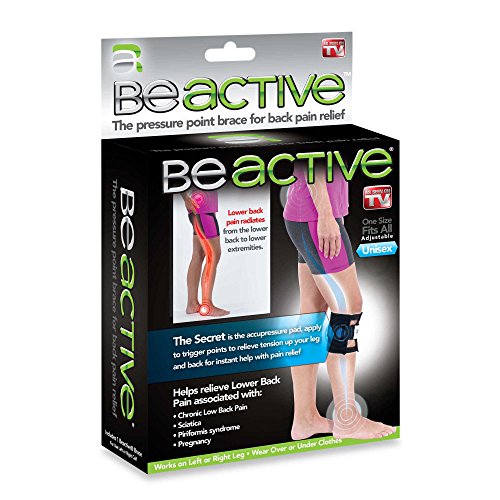 Be-Active Beactive Brace acupres Sure for Back Leg Hip Sciatica AS Seen on TV Brace