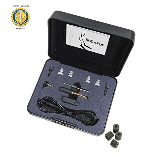 Etymotic Research ER-4S ruido de atenuación auriculares estéreo portátiles con 1 año de garantía adicional gratuita EverythingMusic