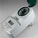  digital Temporizador semanal DAZ-7 para exterior IP44