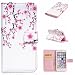 Produktbild Sweau Hülle Huawei P9 Lite Flip Handyhülle Leder im Bookstyle Ständer Kunstleder Hülle Etui Schale Ultra Slim PU Ledertasche Lederhülle Brieftasche Handy Tasche Flip Tasche Case Leder Flip Hülle