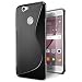 Produktbild Huawei Nova Hülle, Conie Mobile Ultra Slim Backcover Schutzhülle TPU Silikon Rückschale Cover in Schwarz
