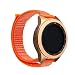 Produktbild MuSheng Armband for Samsung Galaxy Watch 42mm, Sport Nylon Weben Weich Uhrenband Premium Band Strap für Samsung Galaxy Watch 42mm/ Gear Sport (Orange)