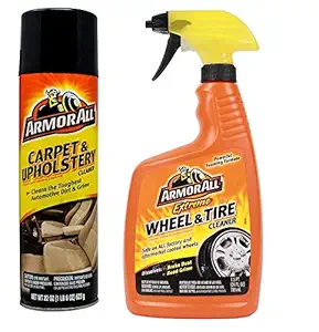 ARMORALL Carpet & Upholstery Cleaner 623 gm & ARMORALL Wheel & TIRE Cleaner 709 ml