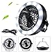 Produktbild KANGLE LED-Lagern, Bright Portable Camping Lantern Taschenlampen mit Ceiling Fan, Camping Gear Equipment für Outdoor-Wandern, Camping-Lieferungen, Notfälle, Hurrikane, Outages