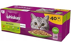 WHISKAS WHISKAKOT SASZGALKUR/ŁOS/TUŃ 40X85