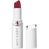 Wet n Wild - MEGALAST LIPSTICK - Rich Color Moisturizing Lipstick, Gloss Finish - Long Lasting - Vegan - Raining Rubies, Glos