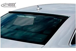 RDX RACEDESIGN Lèvre becquet de toit compatible avec Audi A3 8V Sedan 2012- (ABS)