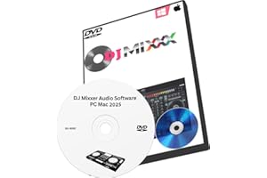 GENERIC DJ Pro Mix Software 2025 Edition Audio Mixing for PC and Mac - Beginners & Experts