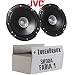 Produktbild Skoda Fabia 1 6Y Front - Lautsprecher Boxen JVC CS-J610X - 16cm Auto Einbauzubehör 300Watt Koaxe KFZ PKW Paar - Einbauset