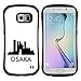 Produktbild STPlus Osaka, Japan Stadt Skyline Silhouette Postkarte Anti-Rutsch Weichen Stoßfest Hülle Tasche Schutzhülle für Samsung Galaxy S6 Edge