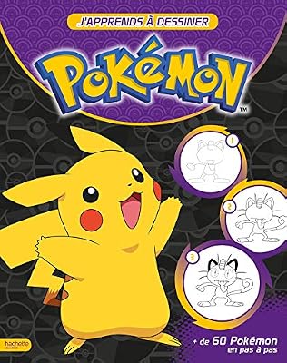 Hachette Jeunesse Pokemon - J'apprends à dessiner les Pokemon
