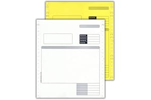 IRIS OHYAMA Sage 2 Part Collated Compatible Invoice (Pack of 1000)