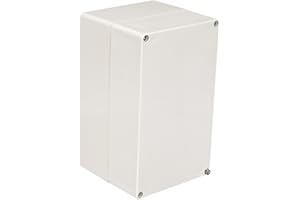 UXCELL Sourcingmap 200x120x113mm/7.87x4.72x4.45inch(L*W*H) Wateproof Electronic ABS Plastic DIY Junction Box Enclosure Case Outdoor/Indoor